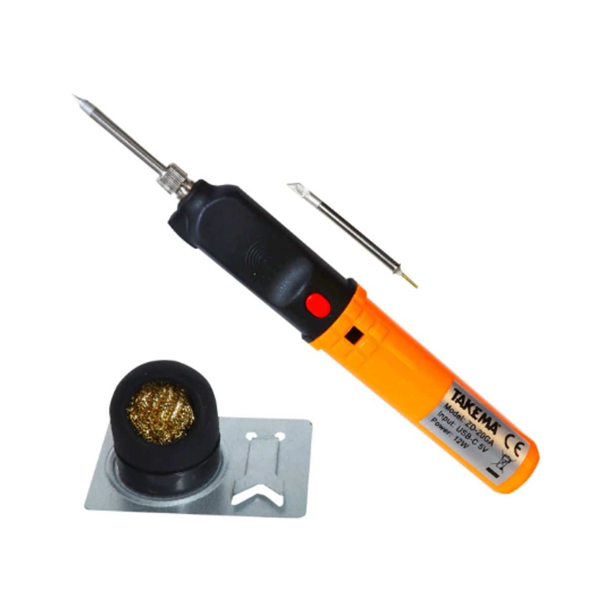 TAKEMA - Cautín Recargable 12W ZD-20GA TAKEMA