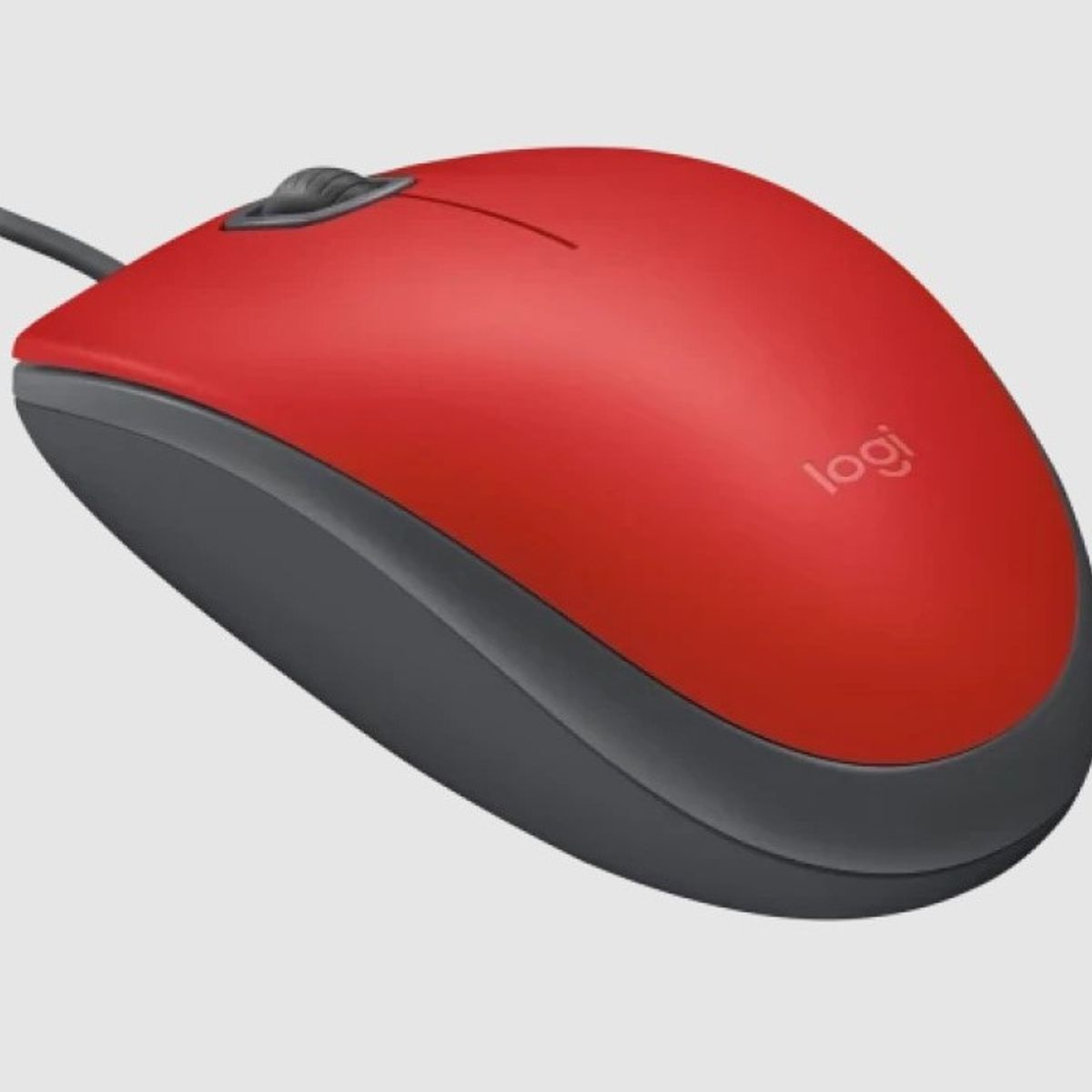 LOGITECH - Mouse Logitech M110 Silent-Rojo