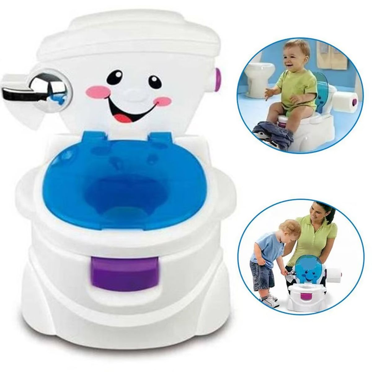 IDEAL - Bacín Entrenador Musical para Bebes Niños