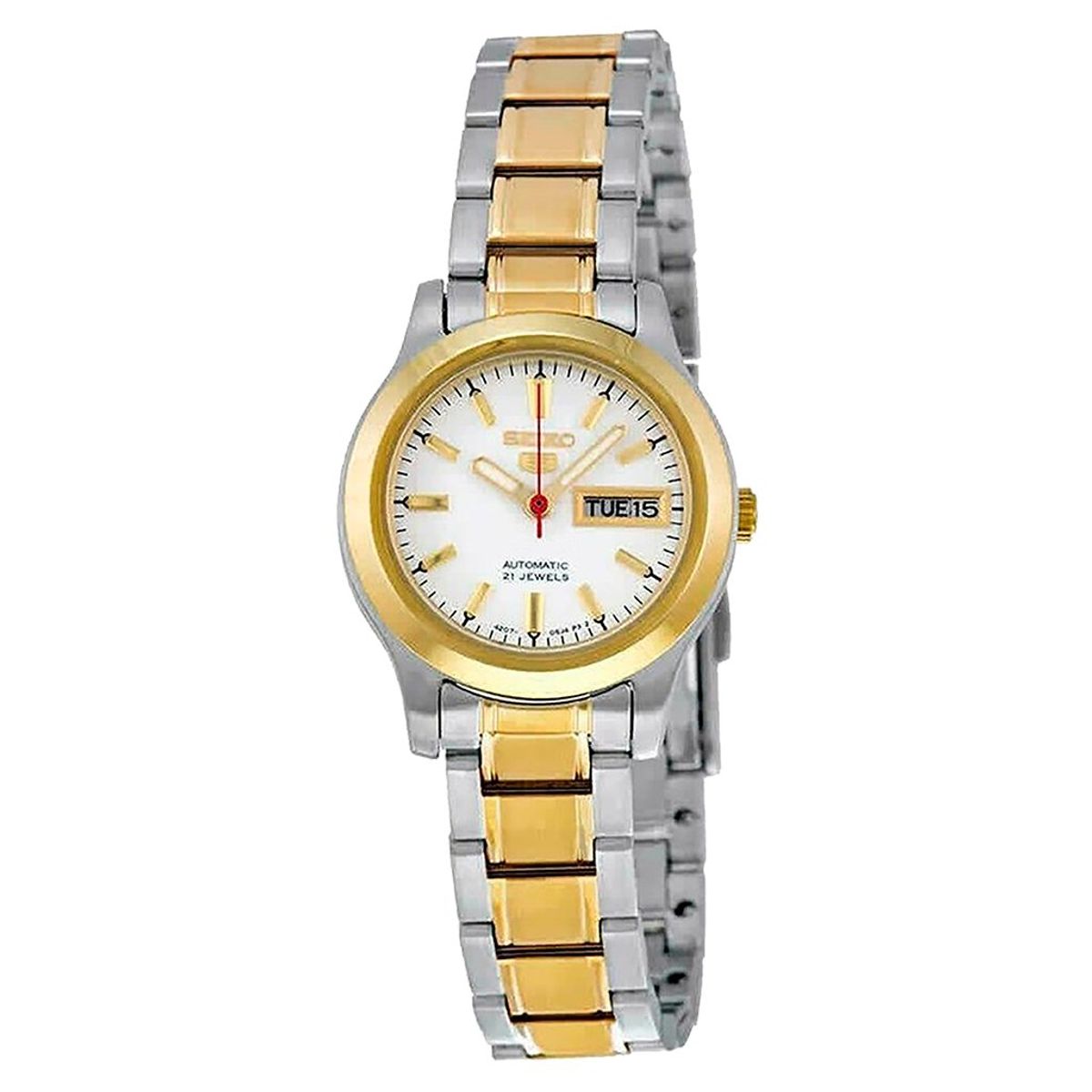 SEIKO - Seiko 5 Automatic 21 Jewel S Reloj para mujer SYMD90K1