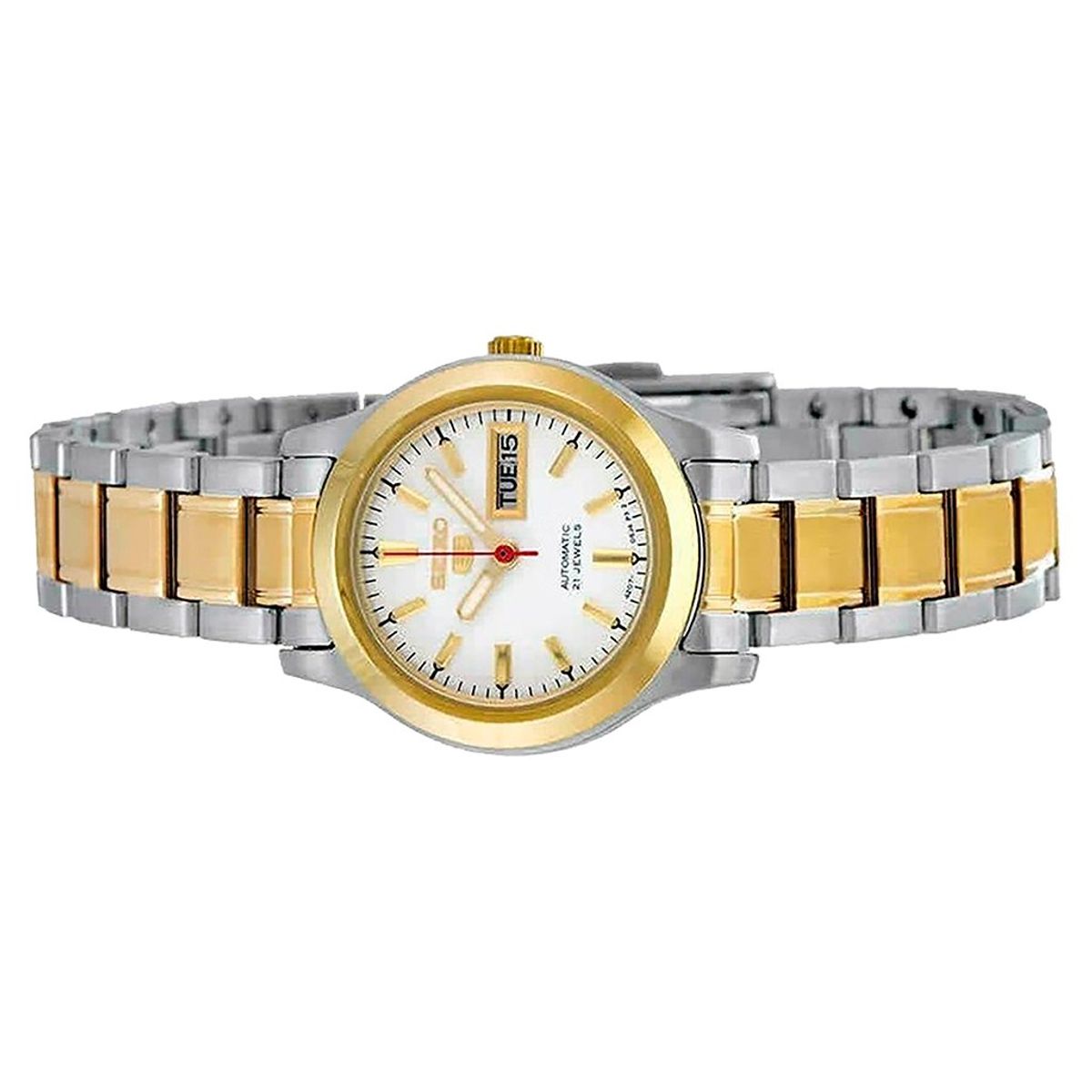 SEIKO - Seiko 5 Automatic 21 Jewel S Reloj para mujer SYMD90K1