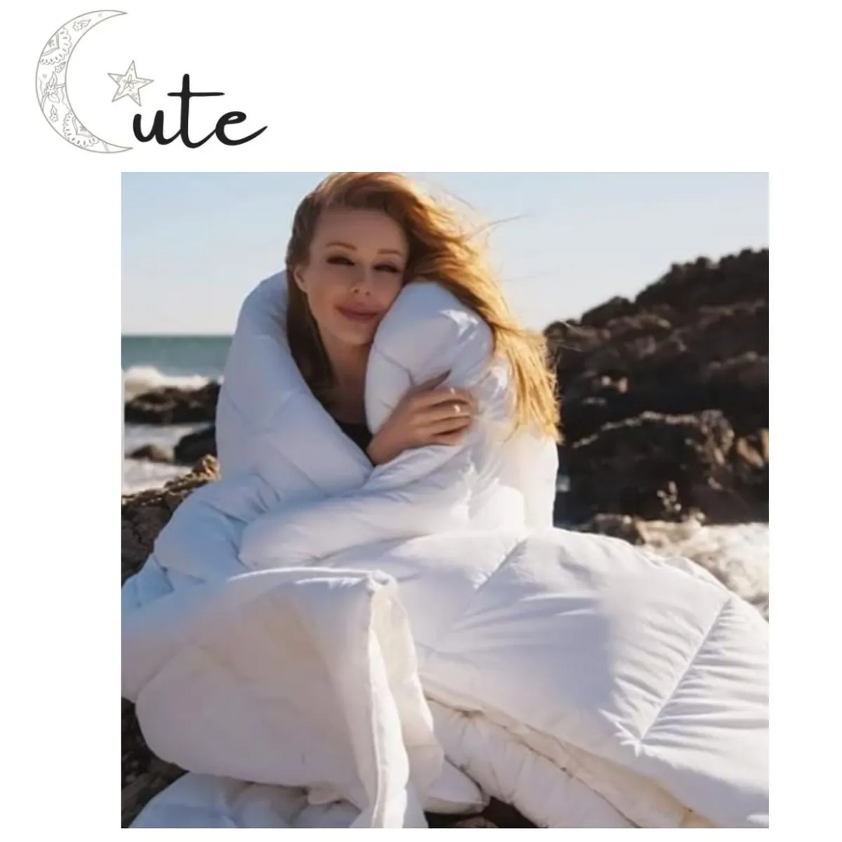 GENERICO - PLUMÓN 100% PLUMA DE GANSO QUEEN