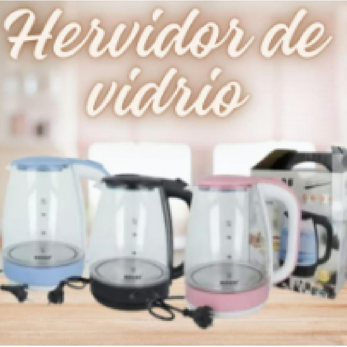 GENERICO - HERVIDOR DE VIDRIO 2 L