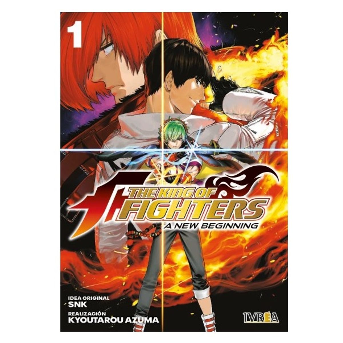 IVREA - Manga The King Of Fighters A New Beginning Tomo 01