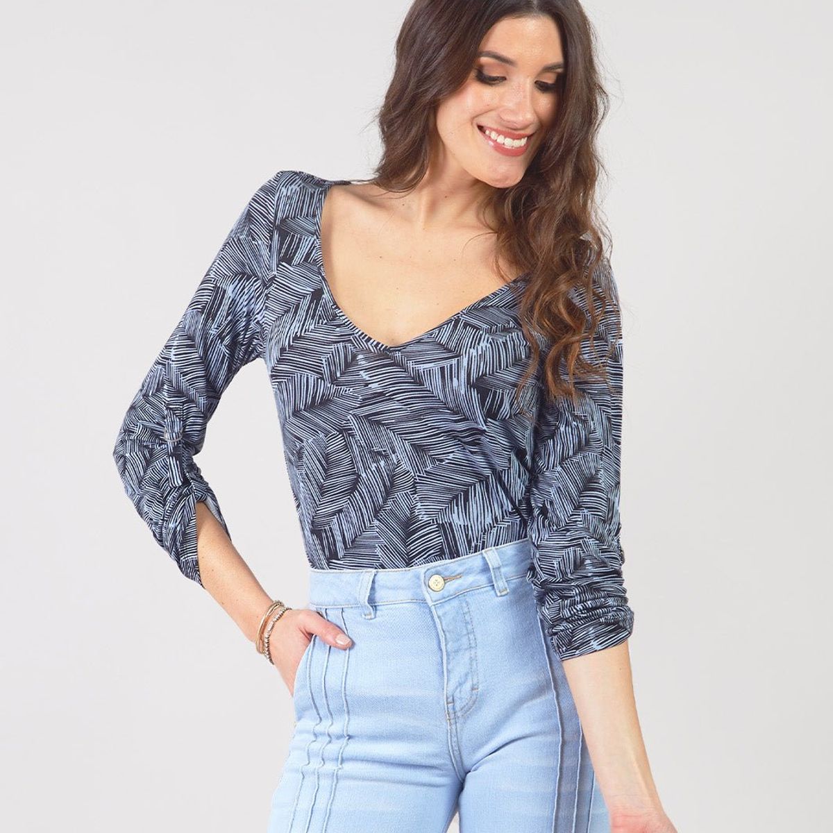 MICHELLE BELAU - POLO MANGA LARGA PL91240201 TROD S