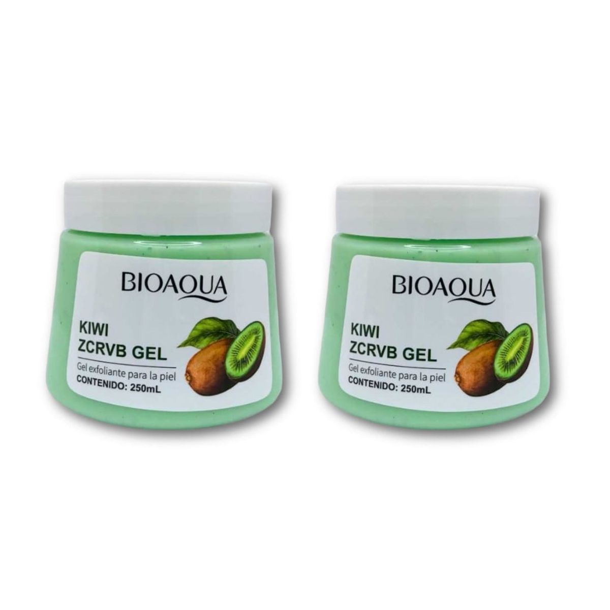 BIOAQUA - PACK 2 GEL EXFOLIANTE DE KIWI 250ML BIOAQUA