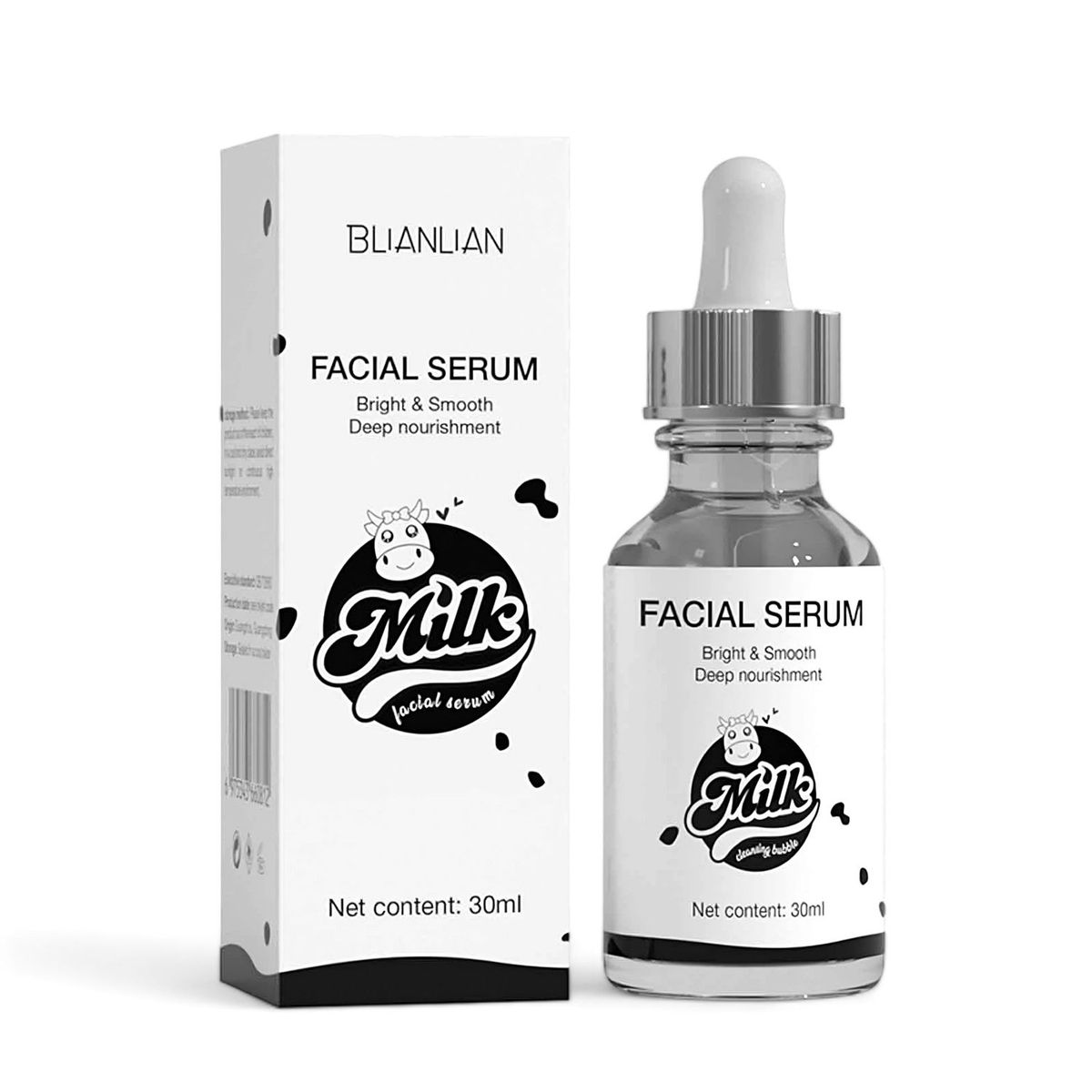 BIOAQUA - MILK FACIAL SERUM BLIANLIAN 30ML NUTRICIÓN INTENSA