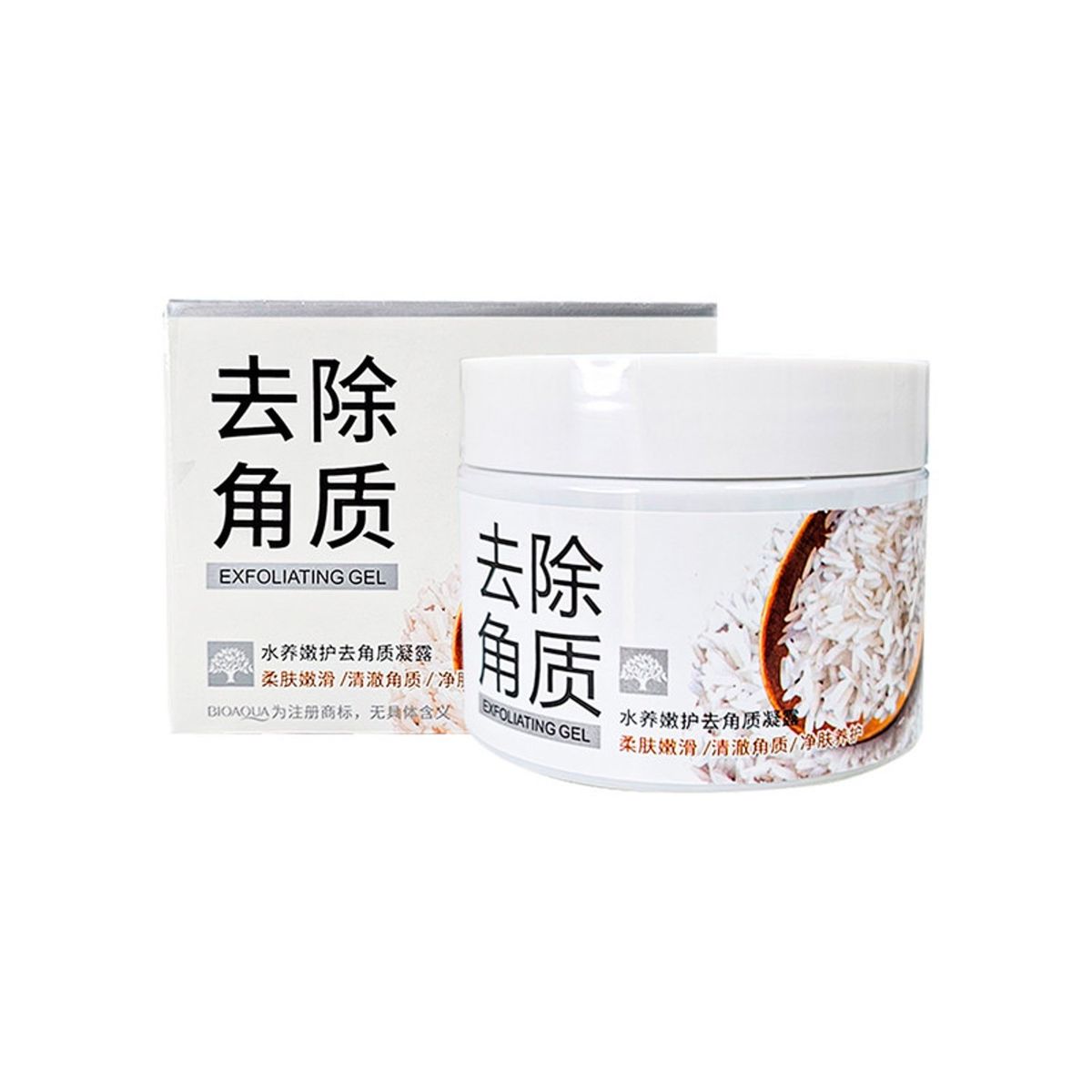 BIOAQUA - GEL EXFOLIANTE ARROZ BLANQUEADOR BIOAQUA
