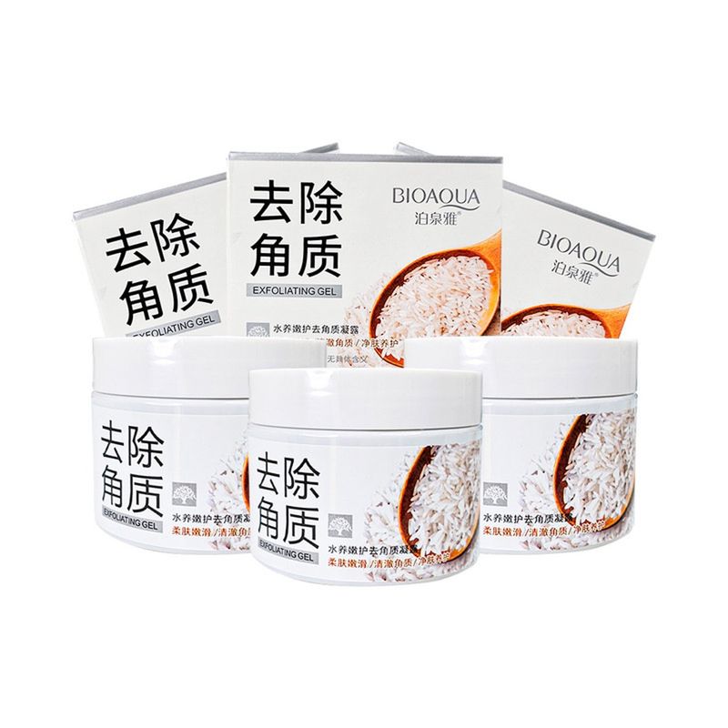 BIOAQUA - PACK 3 GEL EXFOLIANTE ARROZ BLANQUEADOR BIOAQUA