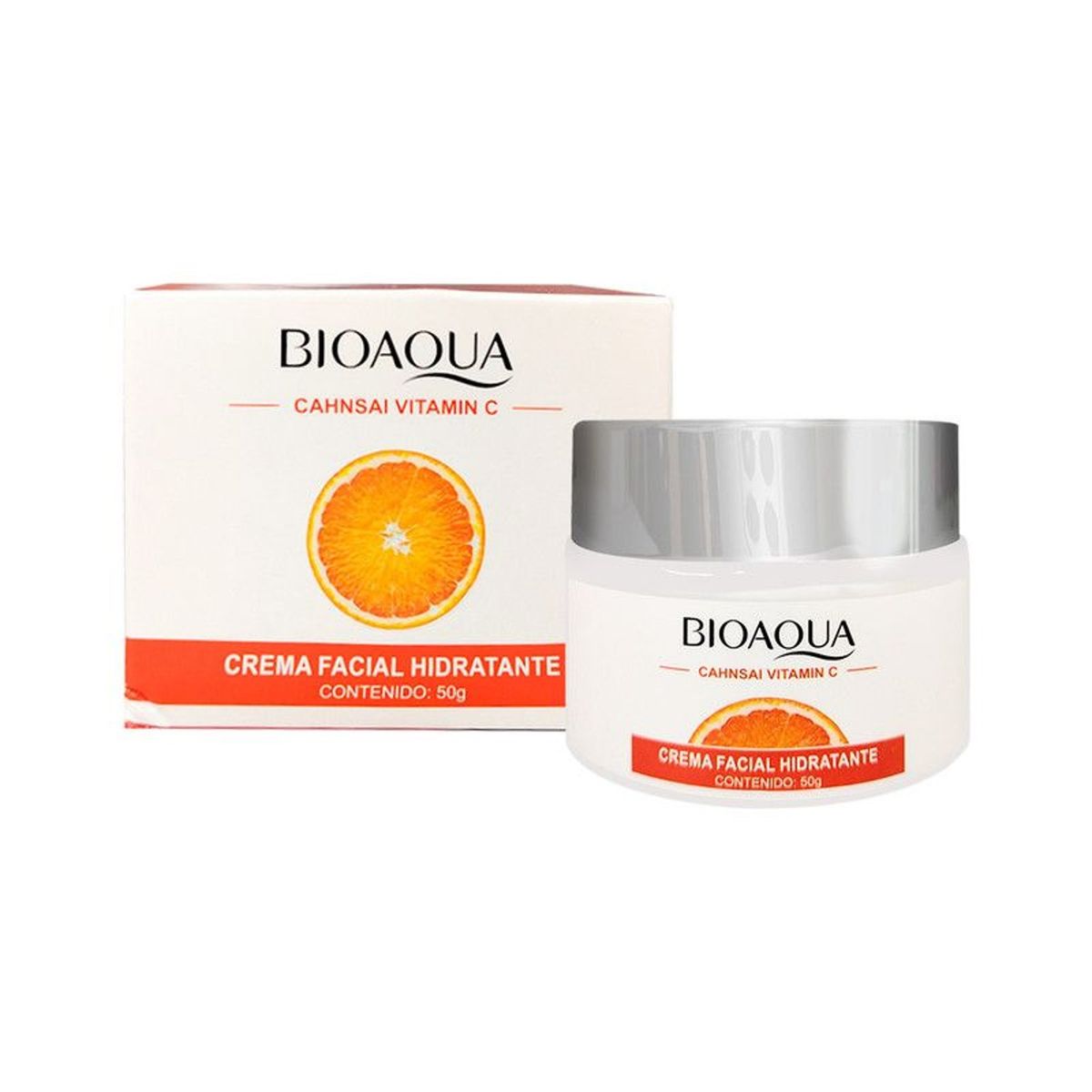 BIOAQUA - CREMA FACIAL HIDRATANTE VITAMINA C BIOAQUA