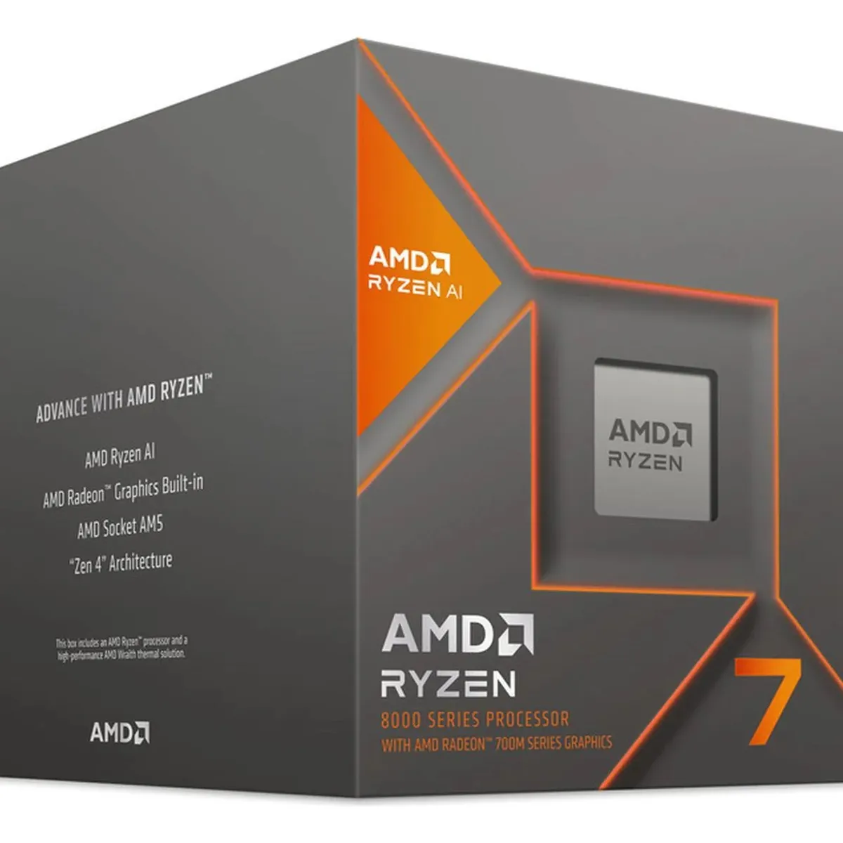 AMD - Computadora PC GAMER RYZEN 7 8700G RAM 32GB SSD 1TB MONITOR 27" FULL HD