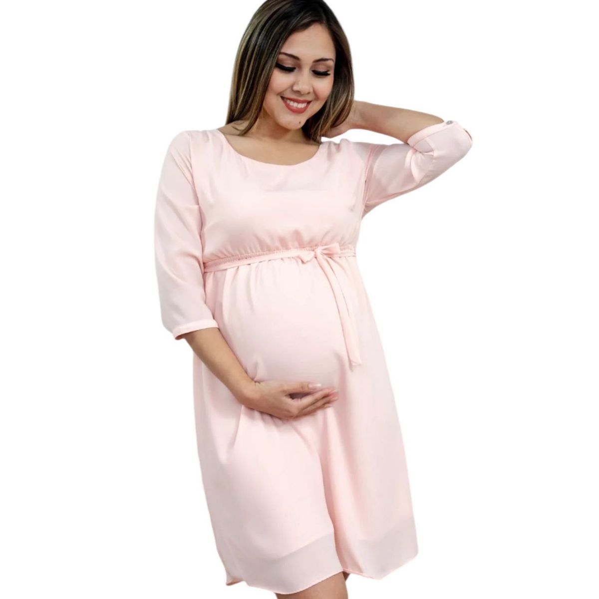 GENERICO - Vestido Maternal en Gasa Mama A La Mode