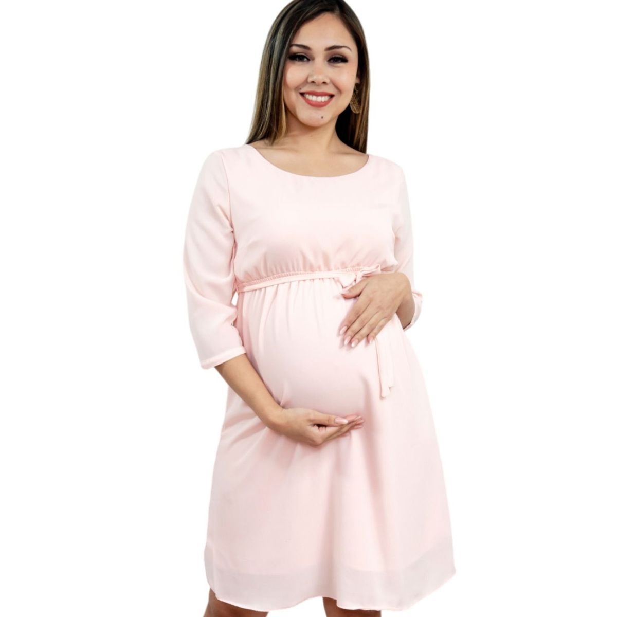 GENERICO - Vestido Maternal en Gasa Mama A La Mode
