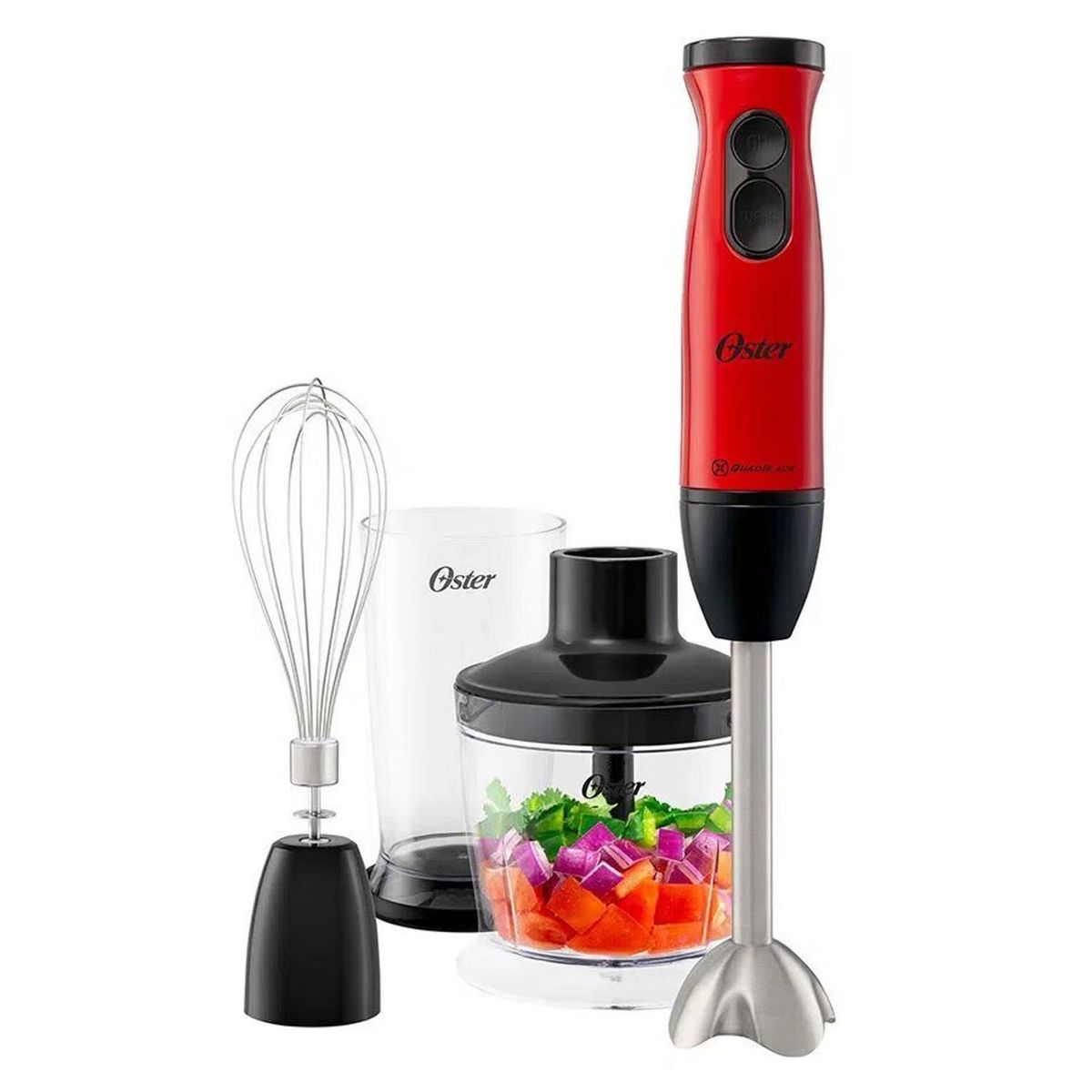 OSTER - Batidora de Inmersion 1 vel + Turbo FPSTHB460A