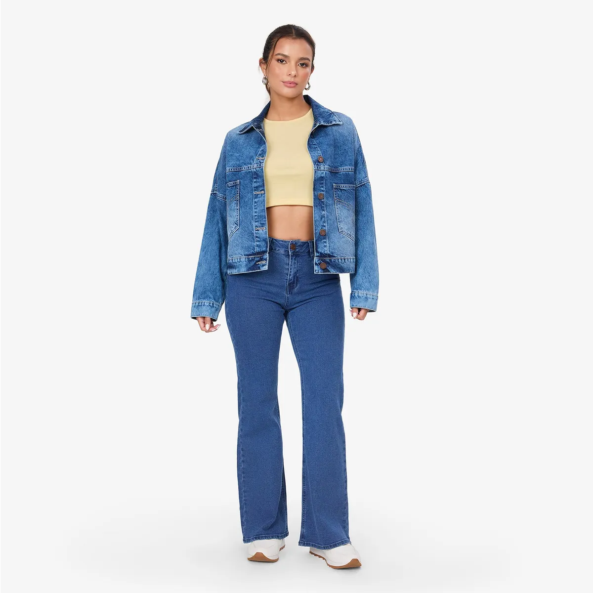 COTTON'S JEANS - CASACA OVERSIZE PARA MUJER LORENA