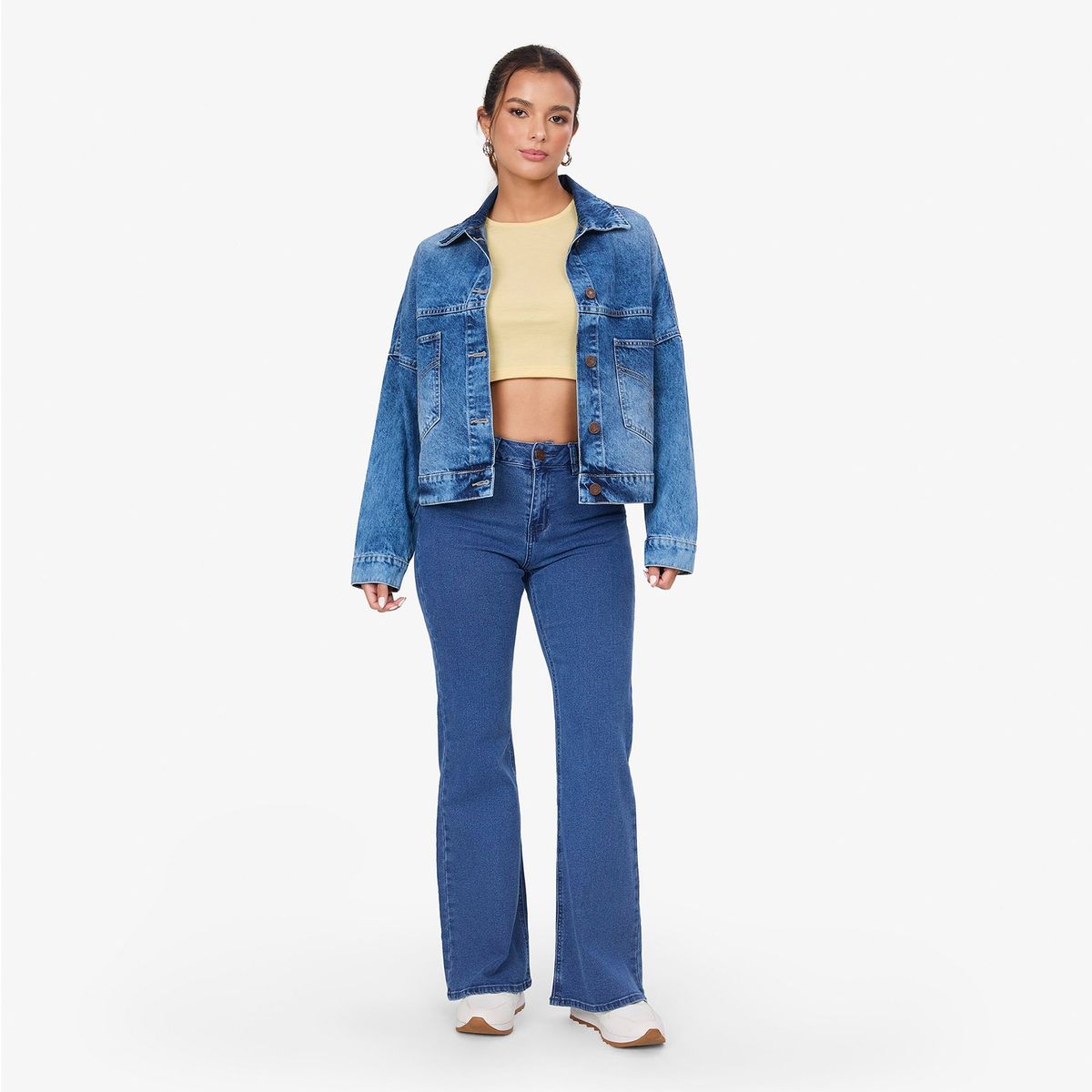 COTTON'S JEANS - CASACA OVERSIZE PARA MUJER LORENA