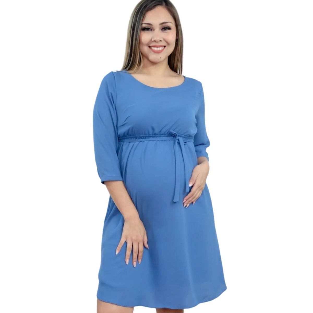 GENERICO - Vestido Maternal en Gasa Mama A La Mode