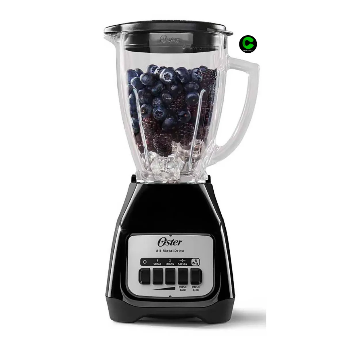 OSTER - Licuadora Oster BLSTKAGBPB - 2 Velocidades - Negro