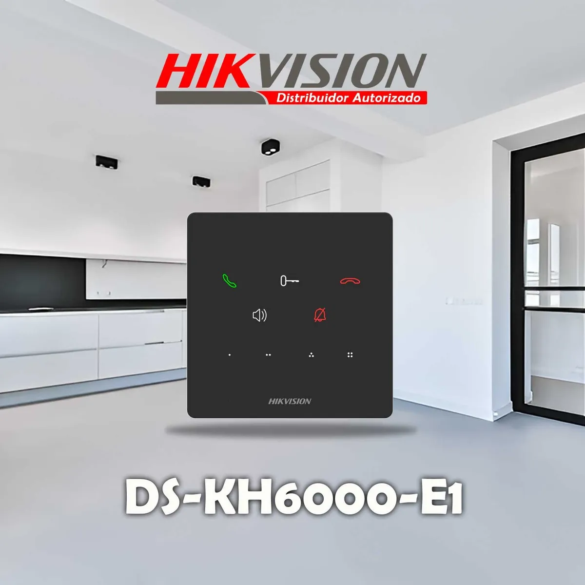 HIKVISION - ANEXO VIDEOPORTERO DS-KH6000-E1 INTERIOR HIKVISION SIN PANTALLA