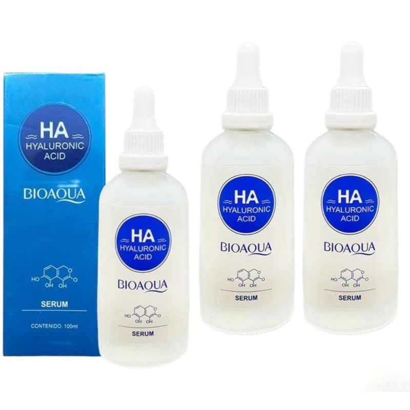 BIOAQUA - PACK 3 SERUM DE ACIDO HIALURONICO 100ML BIOAQUA