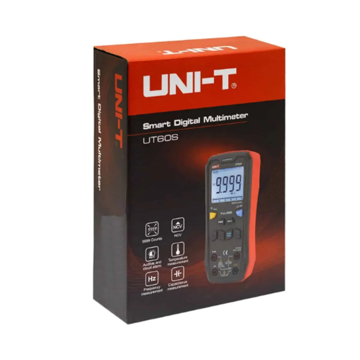  - Multímetro Digital con True RMS ACDC Temperatura UT60S UNI-T