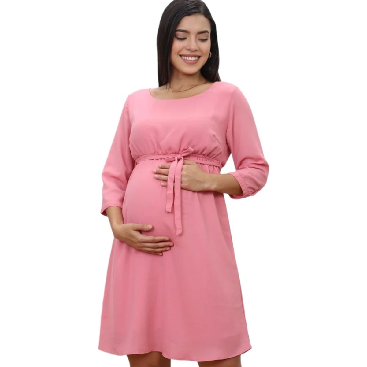 GENERICO - Vestido Maternal en Gasa Mama A La Mode