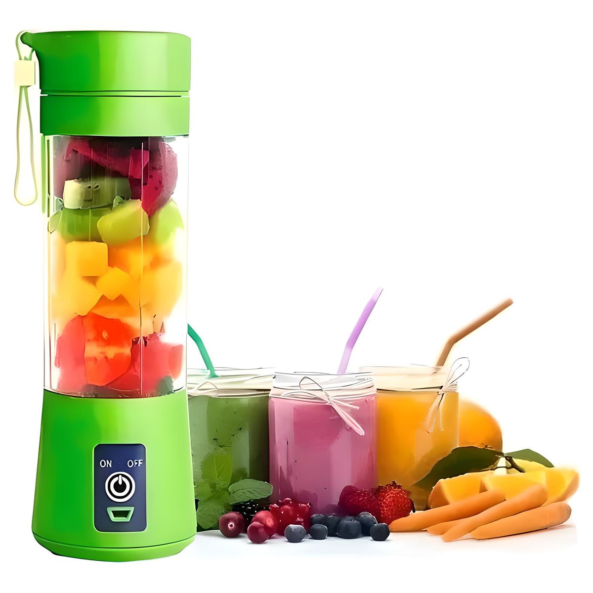 GENERICO - MINI LICUADORA BATIDORA JUGUERA PORTÁTIL