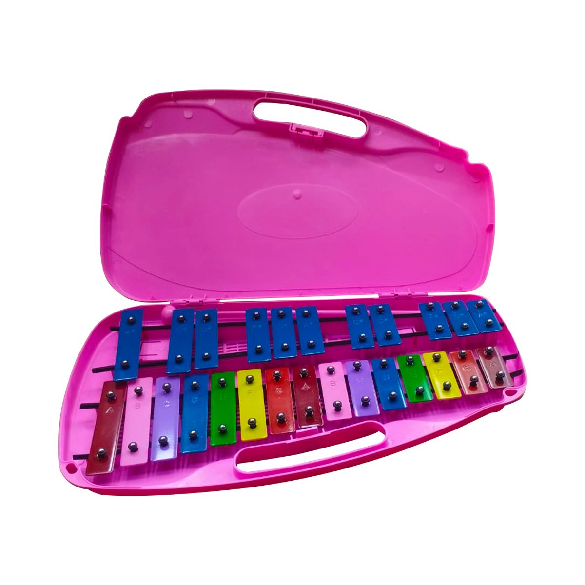 GENERICO - XILOFONO METALOFONO CROMATICO IMPORTADO DE 2 OCTAVAS