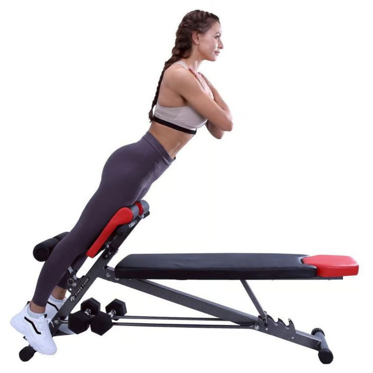 SPORT FITNESS - Banca romana multifuncional  abdominal  3 en 1