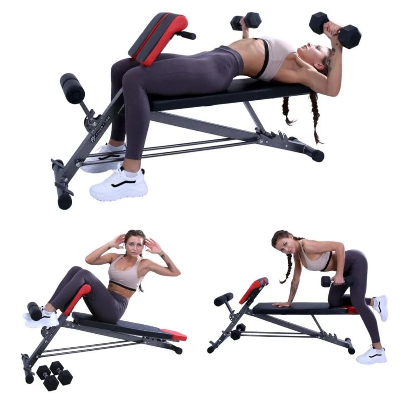 SPORT FITNESS - Banca romana multifuncional  abdominal  3 en 1