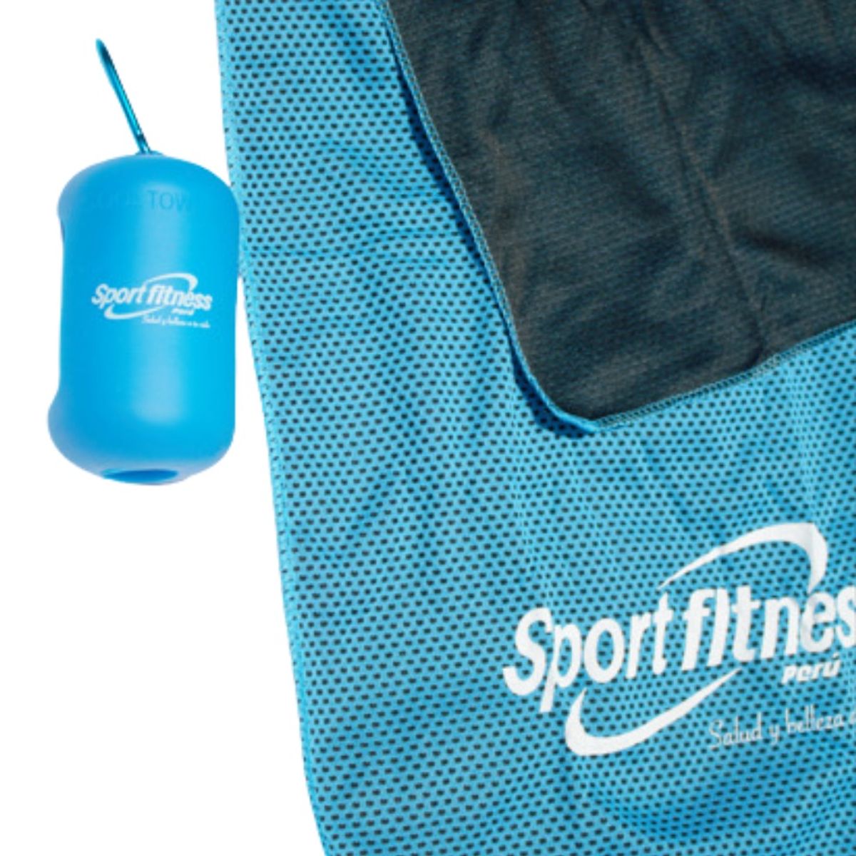 SPORT FITNESS - Toalla de Enfriamiento / Refrigerante  Azul