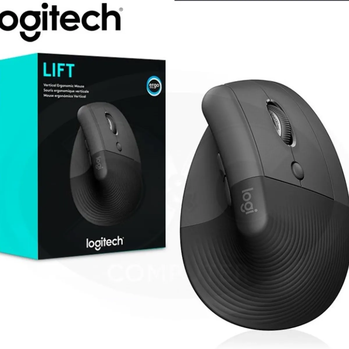 LOGITECH - Mouse inalámbrico Lift  Vertical