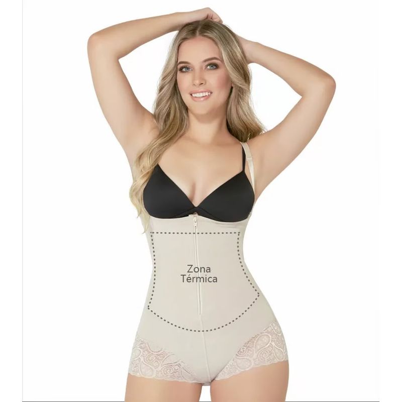 VARIOS - BODY CACHETERO TERMICO BEIGE  POWERNET