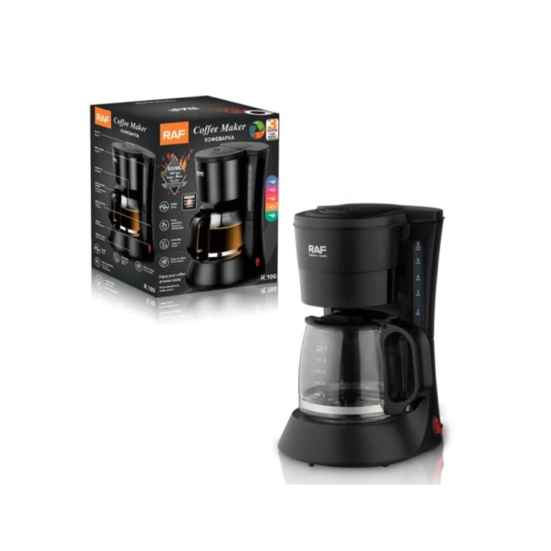 GENERICO - Cafetera Electrica RAF de 600ml con Potencia 600w