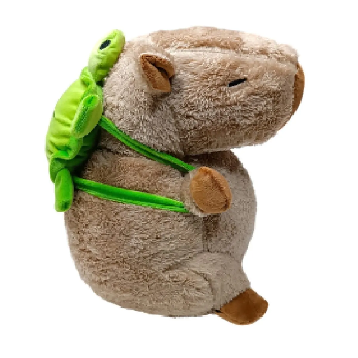 GENERICO - PELUCHE CAPIBARA CON MOCHILA