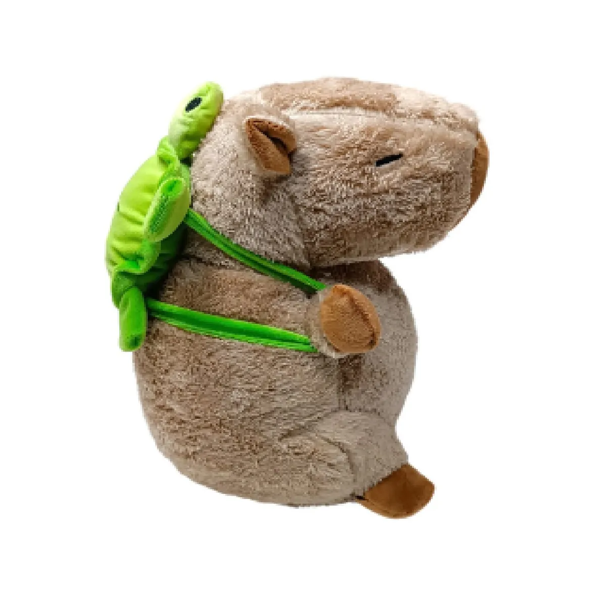 GENERICO - PELUCHE CAPIBARA CON MOCHILA