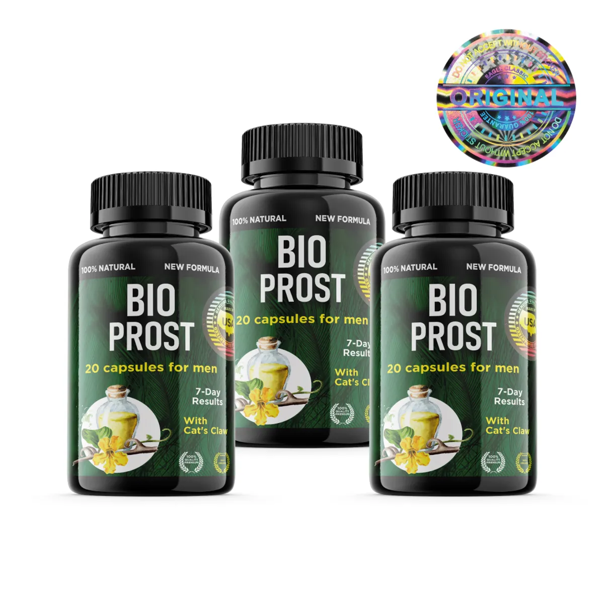 BIOPROST - Suplemento Nutricional Bioprost 3 Frascos