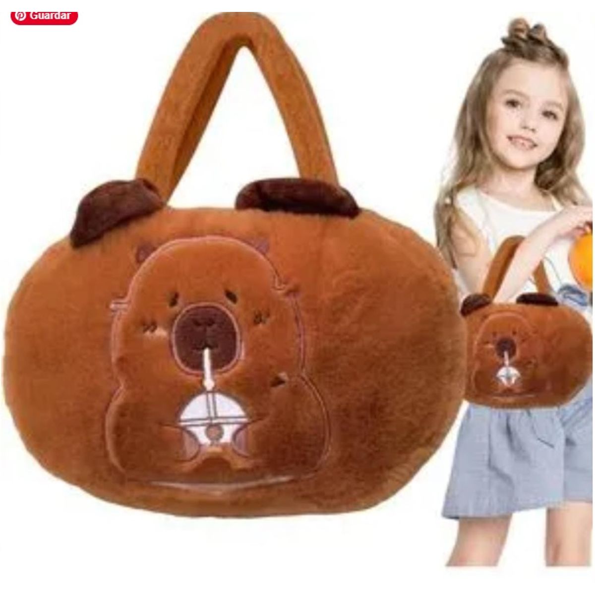 GENERICO - MORRAL CAPIBARA PARA NIÑA