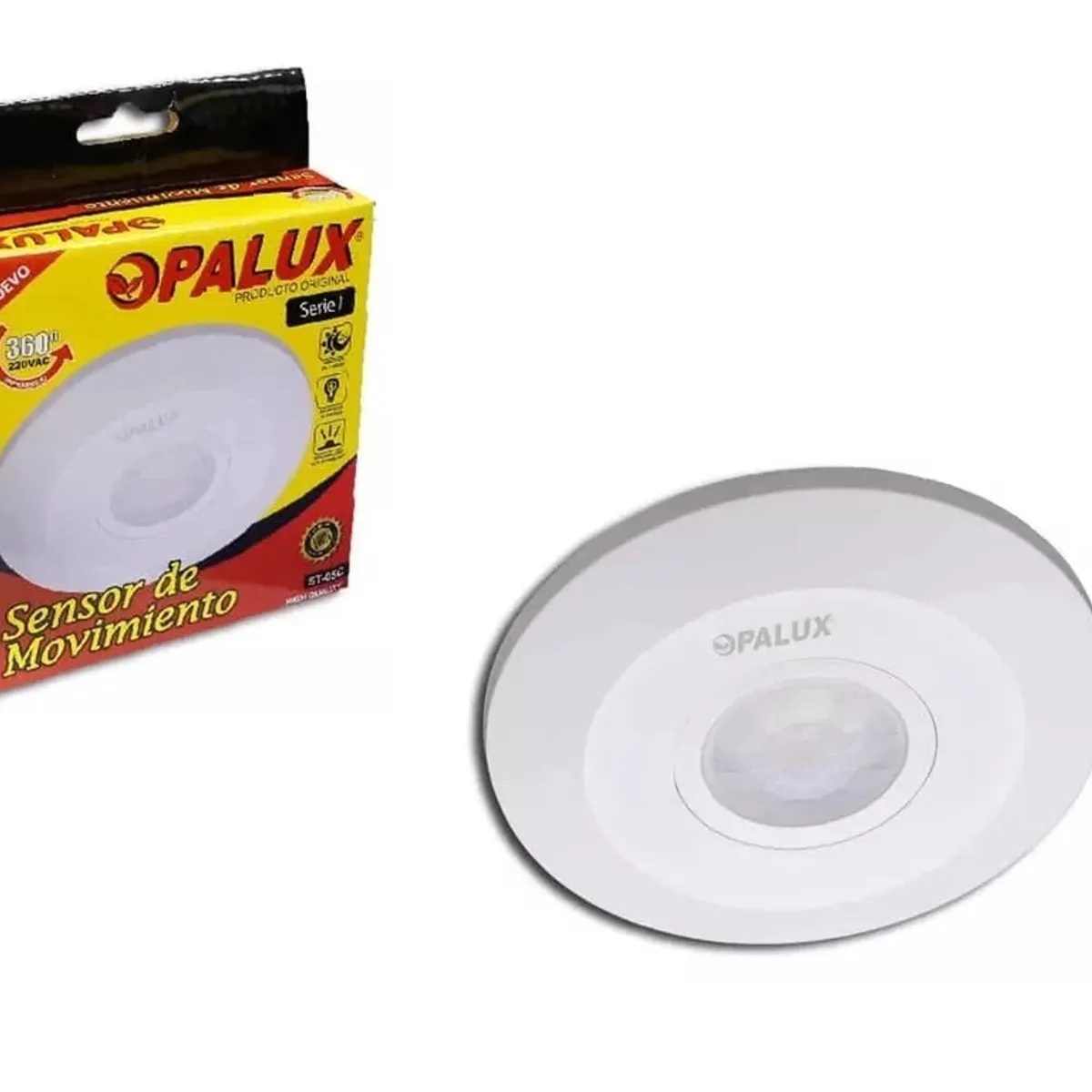 OPALUX - Sensor De Movimiento Opalux 360° Ip20 Serie I St-05C 220V