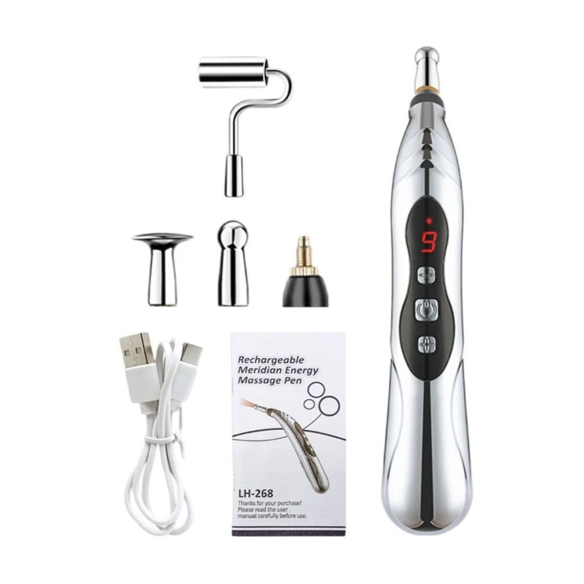 GENERICO - Lapiz de Acupuntura Recargable Terapia alivio del Dolor