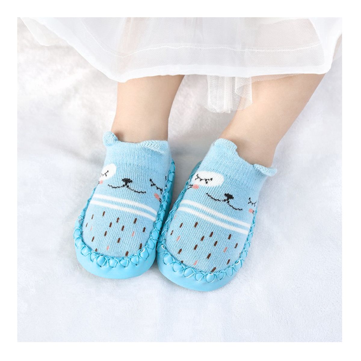 GENERICO - Zapamedias talla 12cm Turquesa Carita