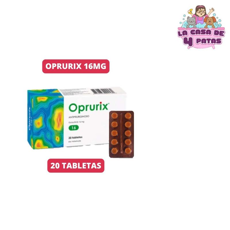 GENERICO - Oprurix de 16 mg x 20 Tabletas