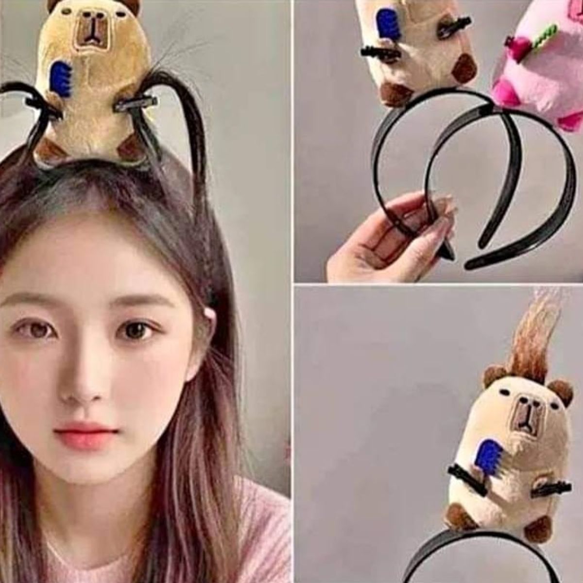 GENERICO - Capybara Vincha peluche