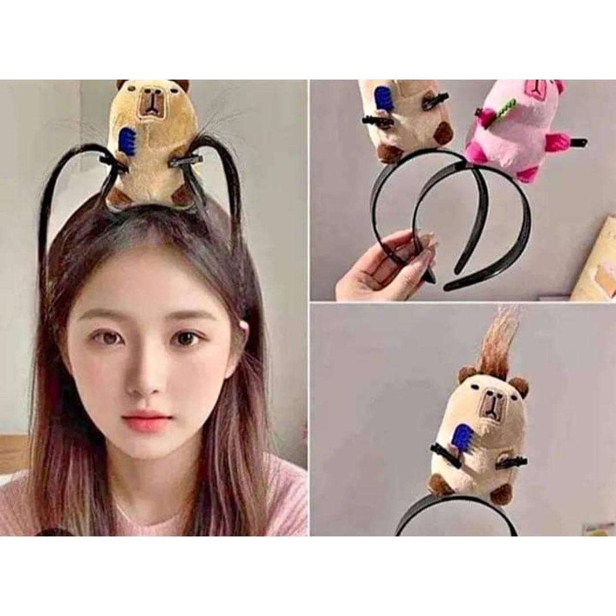 GENERICO - Capybara Vincha peluche