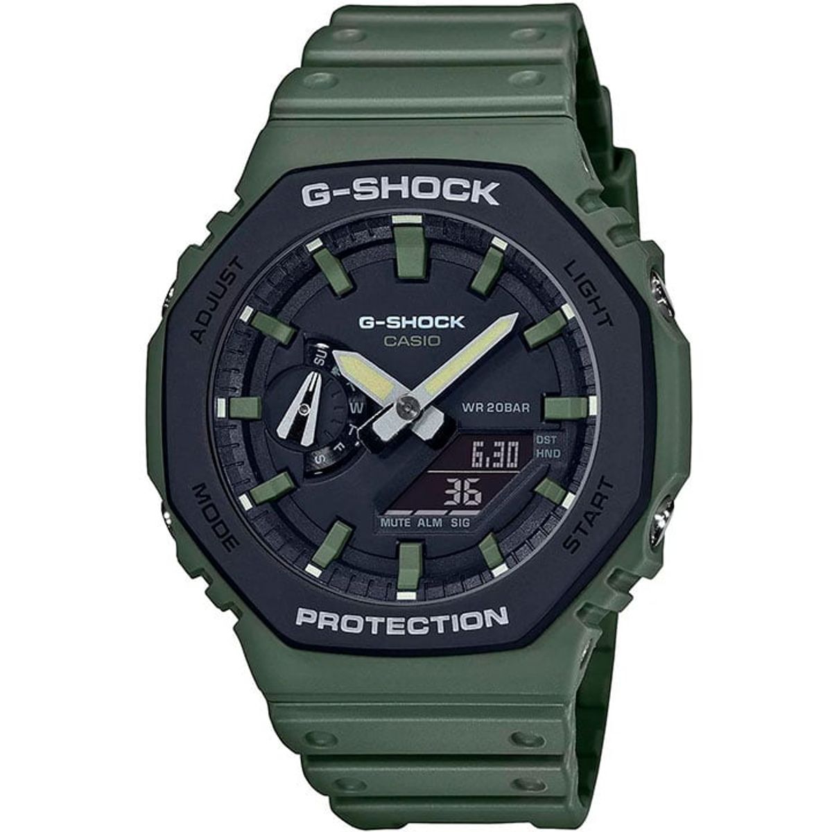 CASIO - Reloj Casio G-Shock GA-2110SU-3A - Verde