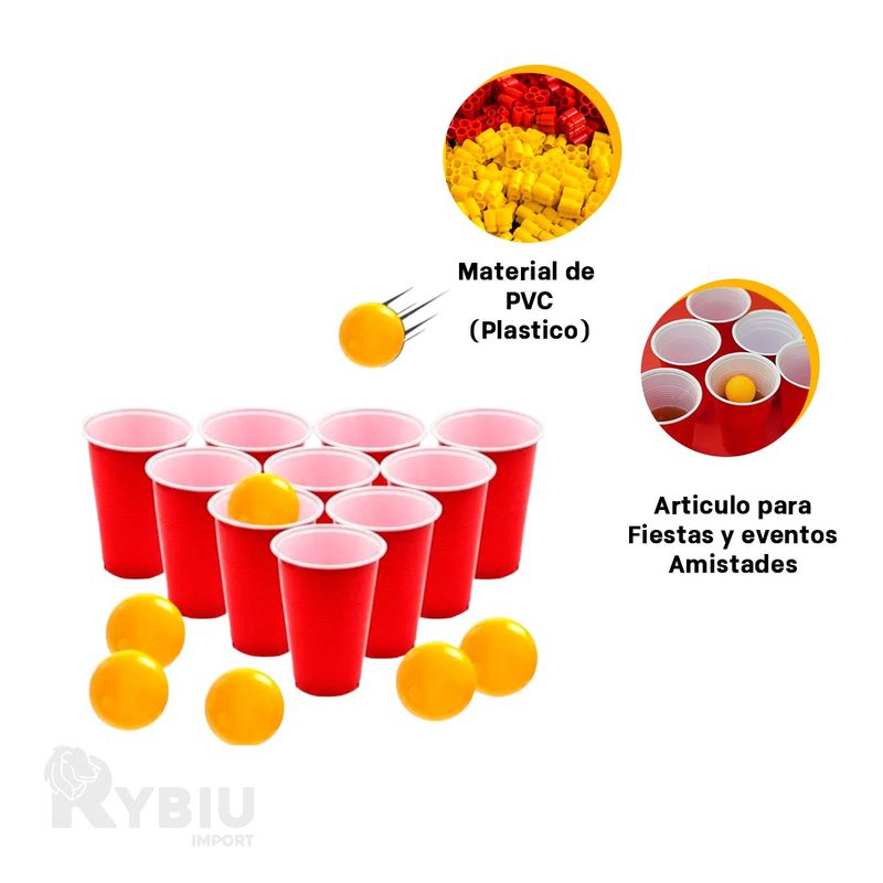 RYBIU IMPORT - Pasatiempo Entretenido de Ping Pong Y+Gift Stickers