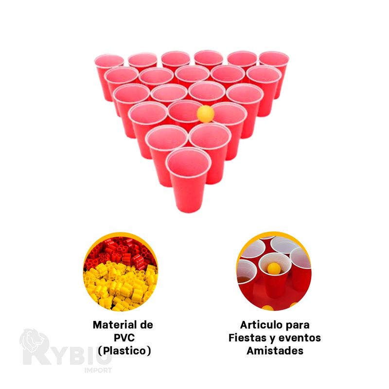 RYBIU IMPORT - Set Dinamico para Jugar Ping Pong Y+Regalo Ligas para Peinar