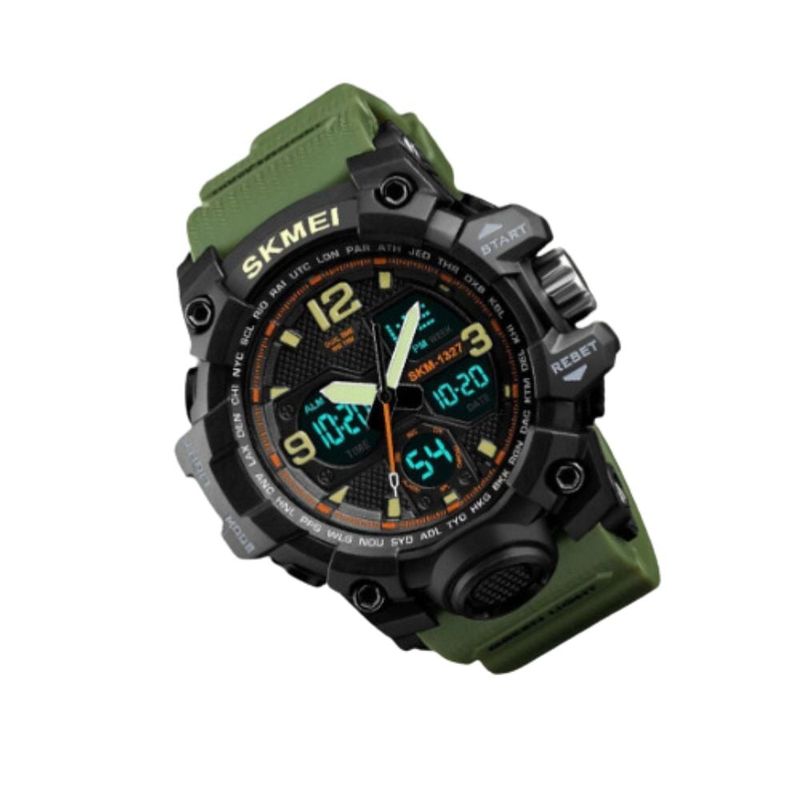 SKMEI - Reloj Skmei Dual Time Verde