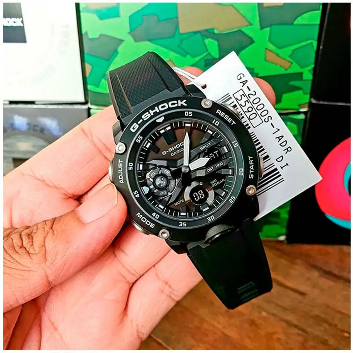 CASIO - Reloj Casio G-Shock GA-2000S-1A