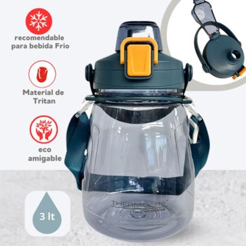 THERMOS - TOMATODO DE TRITAN GO AZUL 120 L